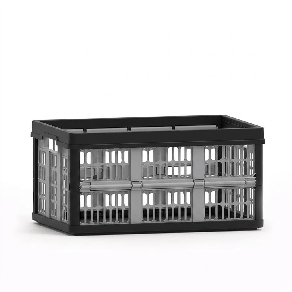 Caixa Dobrável Organizadora – Cinza